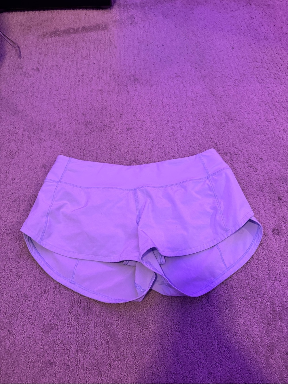 lululemon light blue shorts